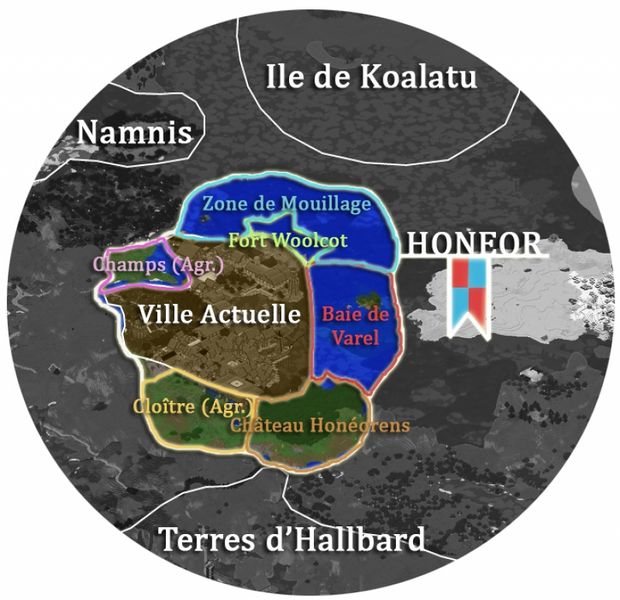 Fichier:Plan de la première extension d'Honéor.jpg